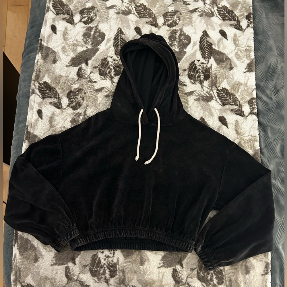 Hoodie Sweater crop top